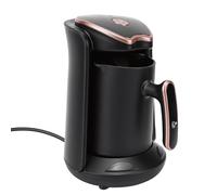 VBESTLIFE Cafetière Turque 400 W, Cafetière électrique Portable avec Chaleur Constante pour un café Arménien Grec Turc Authentique, pour les Voyages en Camping (Prise UE 220V)