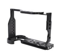 VBESTLIFE Cage de Caméra pour la Caméra sans Miroir Z50II, Plate-Forme de Vlogging Vidéo en Aluminium avec Chaussure Froide, 1/4 Pouce et 3/8 Pouces Filets, Plaque de Libération Rapide