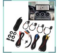 VBESTLIFE Caméra automobile 360 360 CAME CAME CAMINE ARRIÈRE gauche PANORAMIQUE Vue surround AHD IP68 Imperméable moto noire 1080p