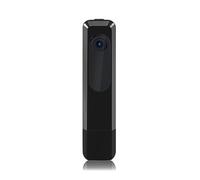 VBESTLIFE Caméra Corporelle Mini Portable, Caméscope USB 1080P 30fps, pour L'Application de la Loi, Garde de Sécurité, Réunions, Présentations