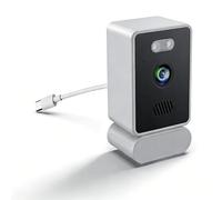 VBESTLIFE Caméra de Fenêtre 3MP 2K, Caméra Intérieure de sécurité Domestique avec Détection de Mouvement, Enregistrement 24h/24 et 7j/7, Audio Bidirectionnel, WiFi 5 GHz et 2,4 GHz,