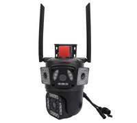 VBESTLIFE caméra de sécurité extérieure 4K Caméra de sécurité à Triple objectif 8MP 4K, Vision bricolage camera Prise UE 100-240 V