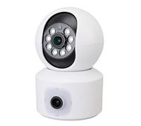 VBESTLIFE Caméra de sécurité Intérieure Pan Tilt Smart, 2.4GHz WiFi 1080P HD Dog Camera, APP pour O-KAM Pro, pour la sécurité à la Maison, Pet, Plus âgés