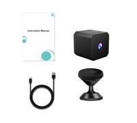 VBESTLIFE Caméra de sécurité sans Fil, Surveillance Intérieure WiFi avec Détection de Mouvement AI, Caméra HD Intelligente pour bébé Animal de Compagnie, Nocturne 940 Nm, Cloud et TF 128 Go, Support