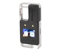 VBESTLIFE Caméra Montée sur Le Corps, Prise de Photos HD 2K, Vision Nocturne, Objectif Rotatif à 180°, Enregistrement Vidéo à Une Touche, Aspiration Magnétique, Clip Arrière, pour Les