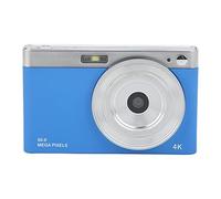 VBESTLIFE Caméra Numérique 4K 50MP avec Autofocus AF, écran HD de 2,88 Pouces 16x Zoom Macro Portable LED de Remplissage LED pour Faible luminosité pour la Création de Contenu (Blue)