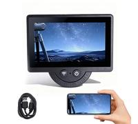 VBESTLIFE Caméra Oculaire électronique WiFi, Caméra Oculaire de Télescope Numérique HD 1080P avec écran HD de 4,3 Pouces, pour Télescopes de 26 à 47 Mm