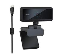 VBESTLIFE Caméra USB PC, caméra d'ordinateur HD 5 MP 1080P Microphone intégré antibruit pour vidéoconférence/enseignement/Direct