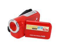 VBESTLIFE Caméra Vidéo Caméscope, Full HD 1080P 30FPS 16MP Vlogging Camera Recorder 2,0 Pouces écran Couleur 16X Zoom Caméscopes Caméra, pour la Vie Quotidienne (Rouge)