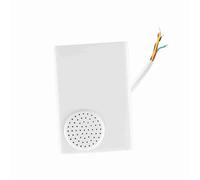 VBESTLIFE Carillon de Sonnette Filaire, Apparence Exquise, Sonnerie Claire 12V pour Système de Contrôle D'accès, sécurité au Bureau et à la Maison