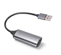 VBESTLIFE Carte D'acquisition Vidéo 4K, Boîtier D'enregistrement Vidéo HDMI vers USB 3.0 avec Sortie 1080p 60 Hz pour Le Streaming en Direct et Les Jeux