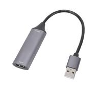 VBESTLIFE Carte D'acquisition Vidéo 4K, HDMI vers USB 3.0 1080p 60 Hz pour Le Streaming en Direct, Plug and Play, Boîtier D'enregistrement Portable pour PC et Ordinateur Portable de Jeu