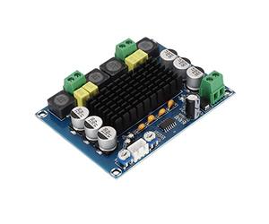 VBESTLIFE Carte D'amplificateur, Carte D'amplificateur de Puissance Numérique HiFi à Double Canal 2x120W, Module D'amplificateur Stéréo Audio pour Haut-parleurs de Bricolage de Système Audio