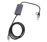 VBESTLIFE Carte de Capture Vidéo, USB 3.2 Gen 1 HDMI et Adaptateur de Type C vers USB avec Entrée et Sortie 4K 60 Hz, Enregistrement 1080p60, pour Vidéoconférence de Jeu en Streaming