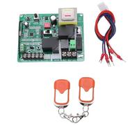 VBESTLIFE Carte de Commande D'ouvre-Porte Coulissante, Carte de Circuit imprimé de Contrôleur de Porte électrique Universelle avec Télécommande pour Usine, école Résidentielle (220V)