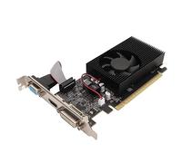 VBESTLIFE Carte Graphique Discrète GT610 2G GDDR3 64 Bits 810 MHz, Carte Graphique de Jeu avec Ventilateur de Refroidissement Silencieux, avec Interface DVI VGA HDMI, PCI Express 2.0