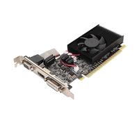 VBESTLIFE Carte Graphique GT730, 2 Go DDR3 64 Bits 810/1000 MHz Fréquence PCI Express 2.0 X 16 Carte Graphique D'ordinateur à Ventilateur Unique avec DVI, VGA, HDMI, pour PC DIY