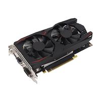 VBESTLIFE Carte Graphique GTX550Ti, Carte Graphique de Jeu pour Ordinateur de Bureau 3 Go 192 Bits GDDR5 3400 MHz, PCI Express 2.0, Double Ventilateur de Refroidissement