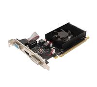 VBESTLIFE Carte Graphique HD6450 2 Go, DDR3, 64 Bits, PCI Express 2.1 X16, 750/3600 MHz, Carte Vidéo de Jeu pour PC de Bureau avec Interface HDMI, DVI, VGA