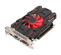 VBESTLIFE Carte Graphique HD7670, Carte Graphique 4 Go DDR5 128 Bits avec Ventilateur de Refroidissement, Carte Vidéo de Jeu PC 2560 X 1600 avec Interface DVI, VGA, HDMI (HD7670 4 Go DDR5)