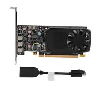 VBESTLIFE Carte Graphique P400 2 Go, GPU GDDR5 64 Bits, Carte Vidéo de Jeu PCIE 3.0 X16 pour Ordinateur de Bureau avec 3 Petits Ports DP, Prise en Charge DirectX 12