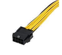 VBESTLIFE Carte Graphique Power CPU 8P, Double Ligne d'alimentation 6 + 2, Connecteur Pratique pour L'informatique Parallèle à Grande échelle