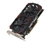 VBESTLIFE Carte Graphique RX-580, 8 Go GDDR5 256BIT Carte Vidéo de Jeu pour Ordinateur de Bureau à Faible Bruit, PCIE 3.0 16X, Double Ventilateur de Refroidissement, Prend en