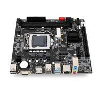 VBESTLIFE Carte mère B75, 2 x 8 Go de mémoire DDR3, carte mère Micro ATX LGA 1155, M.2 Nvme NGFF SATA3.0 6 Gbs PCIE pour Core i3 i5 i7, pour E3 V2, pour Pentium