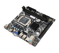 VBESTLIFE Carte Mère de Bureau H6 ME, Carte Mère Mini ITX LGA 1155 Double Canal DDR3, VGA, HDMI, 10xUSB2.0, Alimentation Multiphasée, pour Ordinateur de Bricolage