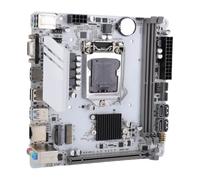 VBESTLIFE Carte Mère D'ordinateur, Carte Mère ITX Double Canal DDR4 64 Go 3000 MHz avec Emplacement PCIe 3.0 X16 M.2, pour Processeur de 10e et 11e Génération