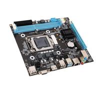 VBESTLIFE Carte Mère H81 LGA1150 pour Ordinateur de Bureau, Carte Mère de Jeu Micro ATX, Double Canal DDR3, M.2 NVMe, NGFF SATA 6 GB/s PCIe