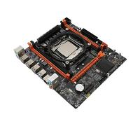VBESTLIFE Carte Mère X99 LGA 2011 3, pour E5 V3 V4, pour Carte Mère de Serveur PC Micro ATX Série I7 58xx 68xx, 16G 2xDDR4, USB3.0, Carte Mère d'alimentation 6 Phases