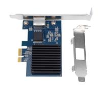 VBESTLIFE Carte Réseau PCIe 10G RTL8127 avec Port RJ45, Adaptateur Ethernet PCI Express Gen 4 X1 à 10 Gigabit pour Serveur de Bureau Linux