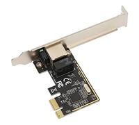 VBESTLIFE Carte Réseau PCIE Gigabit, Carte Ethernet PCIE 10/100/1000 Mbps 1 Gigabit, Adaptateur Réseau PCIE pour PC