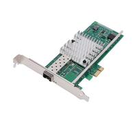 VBESTLIFE Carte Réseau PCIE X1 10G avec Port SFP+, Adaptateur Réseau Fibre Ethernet Prenant en Charge la Puce 82599EN