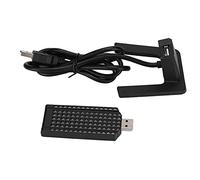 VBESTLIFE Carte réseau WiFi sans Fil, Adaptateur de Module réseau WiFi 600 Mbps Double Bande avec antenne rotative Externe, pour Ordinateur de Bureau