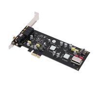 VBESTLIFE Carte Son PCIe, Audio HiFi Interne avec DAC ES9018K2M SABRE32 et Puce SSS1700, Prend en Charge la Sortie Numérique Coaxiale Optique