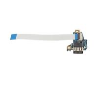 VBESTLIFE Carte USB de Remplacement pour Ordinateur Portable HP ProBook 450 G6 DA0X8JTB8D0, Port USB pour Ordinateur Portable avec Câble Plat