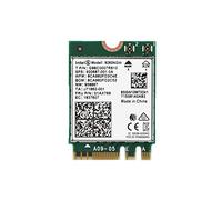 VBESTLIFE Carte WiFi sans Fil, Carte Réseau de bi-Bande Haute Vitesse 2.4G + 5G Bluetooth 5.0 Compatible pour la Plupart des PC/Ordinateurs Portables/lecteurs AD avec connecteur NGFF M.2