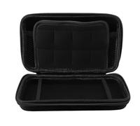 VBESTLIFE Cas de Transport pour 3DS XL, New 3DS XL, New 2DS XL, Sac de Rangement de Voyage Dur Protecteur avec Bracelet de Poignet, 8 Places de Cartouche de Jeu (Black)