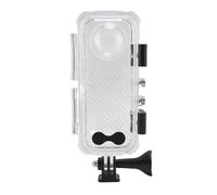 VBESTLIFE Case de Plongée Invisible pour Insta X4, 60m Case de Protection Contre l'eau Shelg de la Plongée sous-Marine pour Insta X4, avec des Inserts Anti-Brouillard