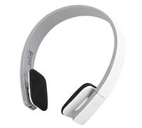 VBESTLIFE Casque Bluetooth, Casque de Sport stéréo sans Fil Bluetooth 5.0 BQ618 avec Microphone en Cours d'exécution Fitness Heavy Bass Audio Mains Libres Casque(Blanc)