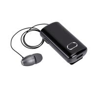 VBESTLIFE Casque Bluetooth, écouteur sans Fil à Clip Rétractable avec Affichage Numérique, 200 Heures de Veille pour Les Jeux Professionnels (Grey)
