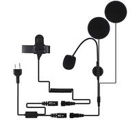 VBESTLIFE Casque Bluetooth Radio, Casque PTT avec Microphone Intégréde de Talkie Walkie Compatible avec -F3, IC-F3S, IC-F4S, IC-F4S, IC-F4S, IC-F4S etc