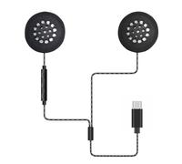 VBESTLIFE Casque de Casque Filaire pour Moto, Câble de 1,2 M