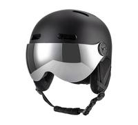VBESTLIFE Casque de Ski avec Lunettes, Doublure EPS pour Casque de Snowboard pour la Protection Contre Les Chocs, Coussinets d'oreille Amovibles pour Un Nettoyage Facile, Visière Amovible pour Une