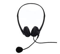 VBESTLIFE Casque Filaire, avec Microphone Antibruit, Prise Audio 3,5 Mm, pour PC Portable, Smartphone, Tablette