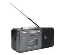 VBESTLIFE Cassette Tape Player Bluetooth Boombox, Retro Cassette Player AM FM SW Radio, USB TF Card Player, AC alimenté par AC ou Batterie (Prise UE)