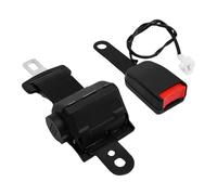 VBESTLIFE Ceinture de sécurité Universal Forklift, 2 Points Pointus S'adaptent à la Tondeuse de Tracteur Buggy Rétractable 43.3 Pouces