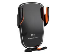 VBESTLIFE Chargeur de Voiture sans Fil, Support de Téléphone à L'évent à Chargement Rapide de 15 W avec Joint à Billes Universel à 360 °, Liaison Triple Bras pour Les Téléphones 4,7 à 7,2